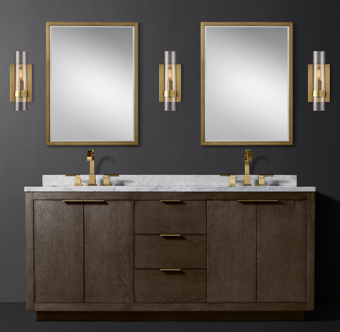 Larsen Oak Double Vanity