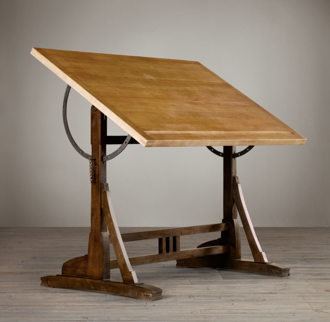 1920s French Drafting Table