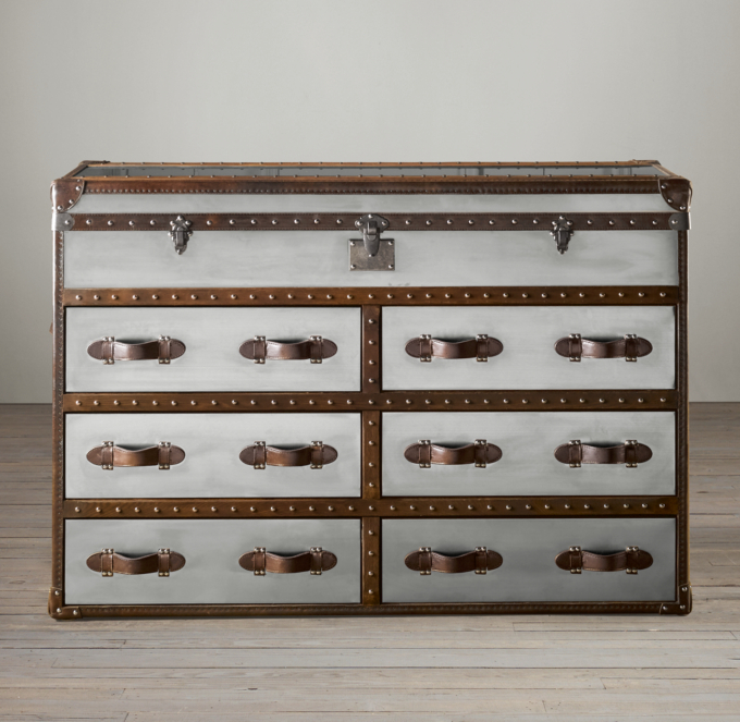 Vintage Trunks  By Restoration Hardware