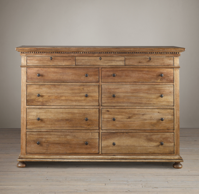 St James 11 Drawer Dresser