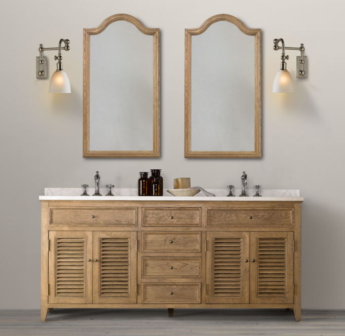 Shutter Double Vanity