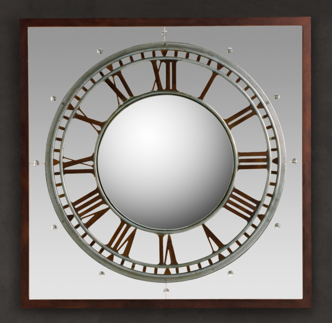 Convex Clock Mirror