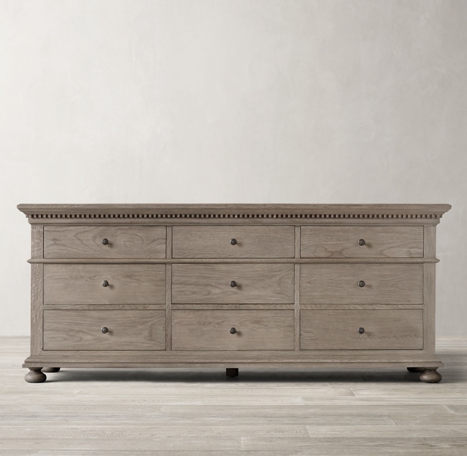 St James 9 Drawer Dresser