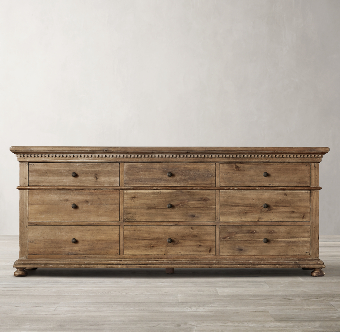 St James 9 Drawer Dresser