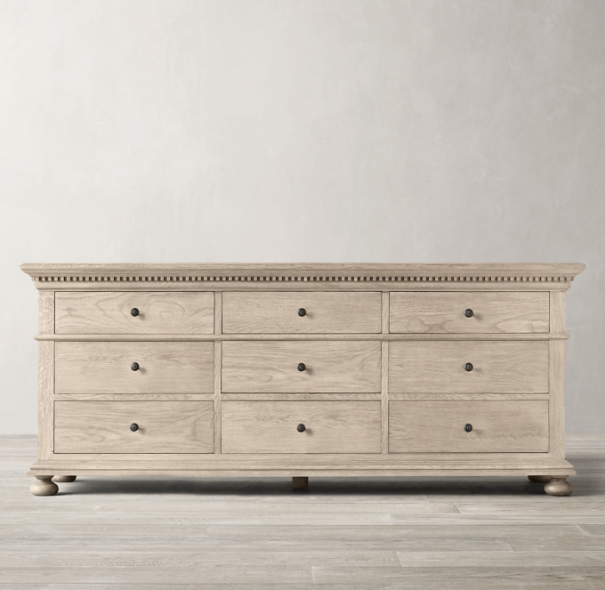 St James 9 Drawer Dresser