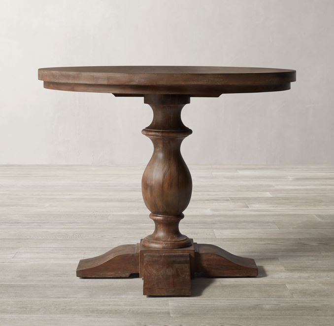 17th C. Priory Round Entry Table