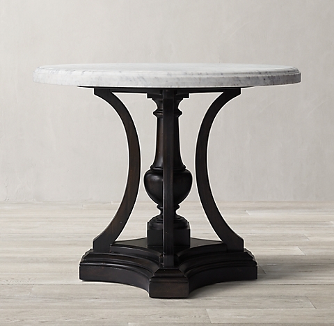 Entry Tables Rh, Round Pedestal Hall Table