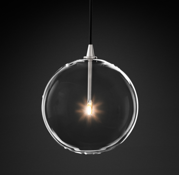 Glass Globe Mobile Pendant