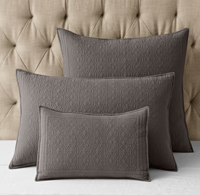 Heirloom Quilted Sham 