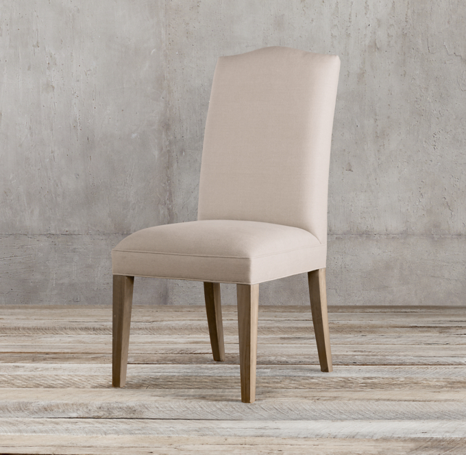 Restoration hardware white discount chair