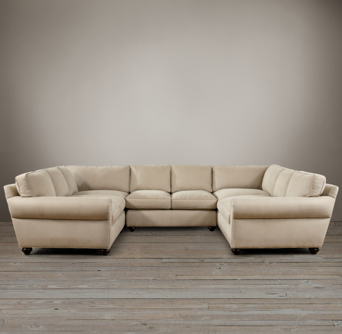 Original Lancaster Upholstered USofa Sectional