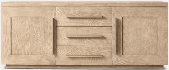 Machinto Media Console With Drawers | RH