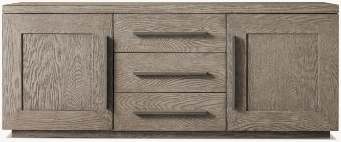 MACHINTO PANEL DOUBLEDOOR MEDIA CONSOLE WITH DRAWERS
