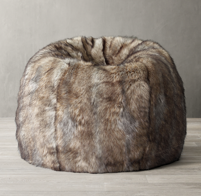 Ultimate Faux Fur Bean Bag