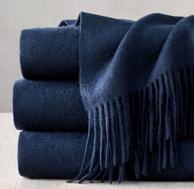 555Gram Cashmere Throw