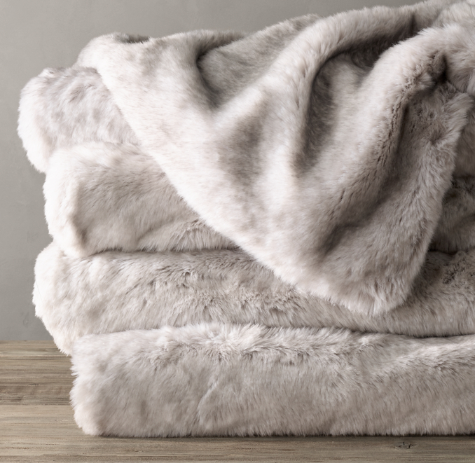 Luxe Faux Fur Throw