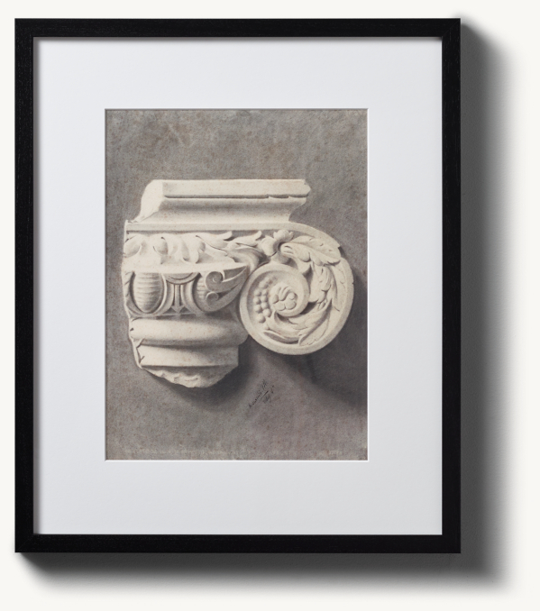 Morandi Charcoal Column