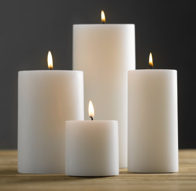 Pillar Candles Honeydew Quince