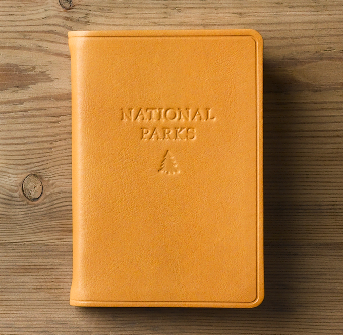 Pocket-Size Leather National Parks Book & Journal