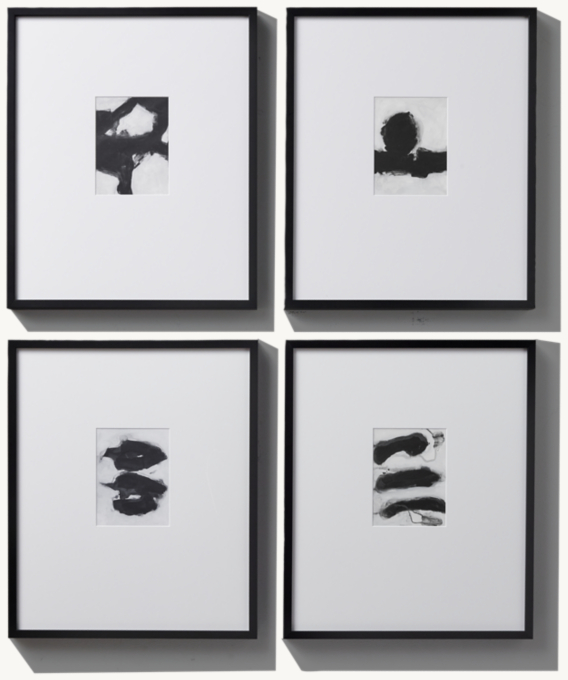 Abstract Ink Studies 1-4 Collection - Small