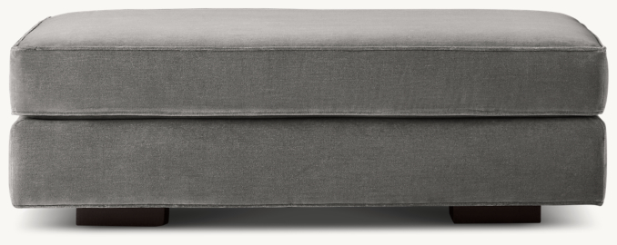 Front view of Maddox Ottoman 