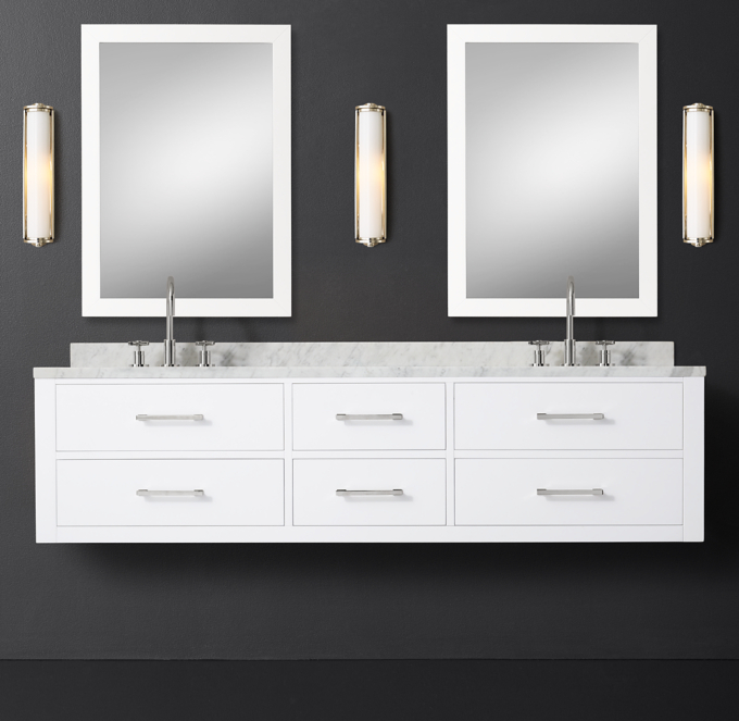 Hutton Double Floating Vanity
