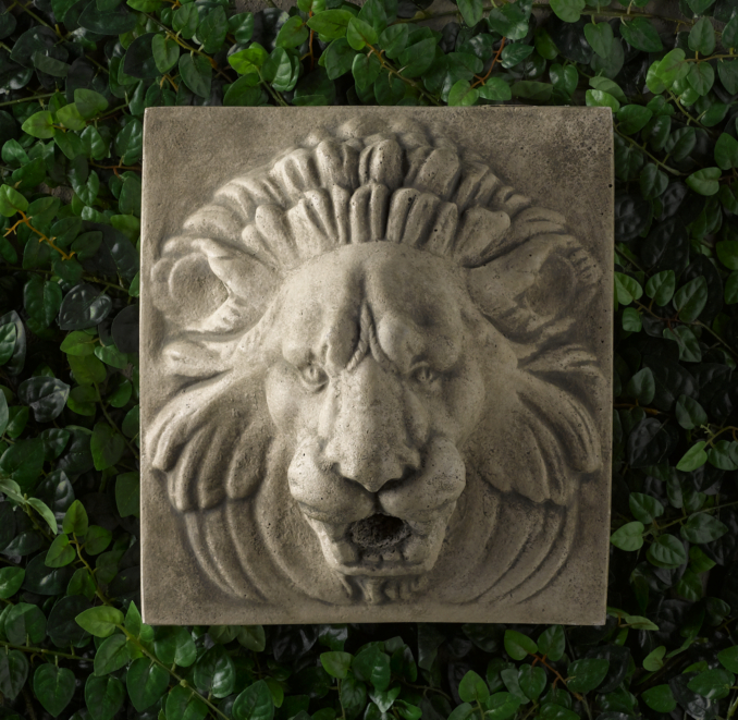 Lion Wall Plaque