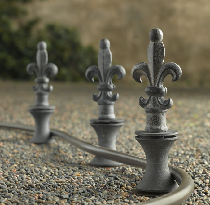 FleurdeLys Hose Guides (Set of 3)