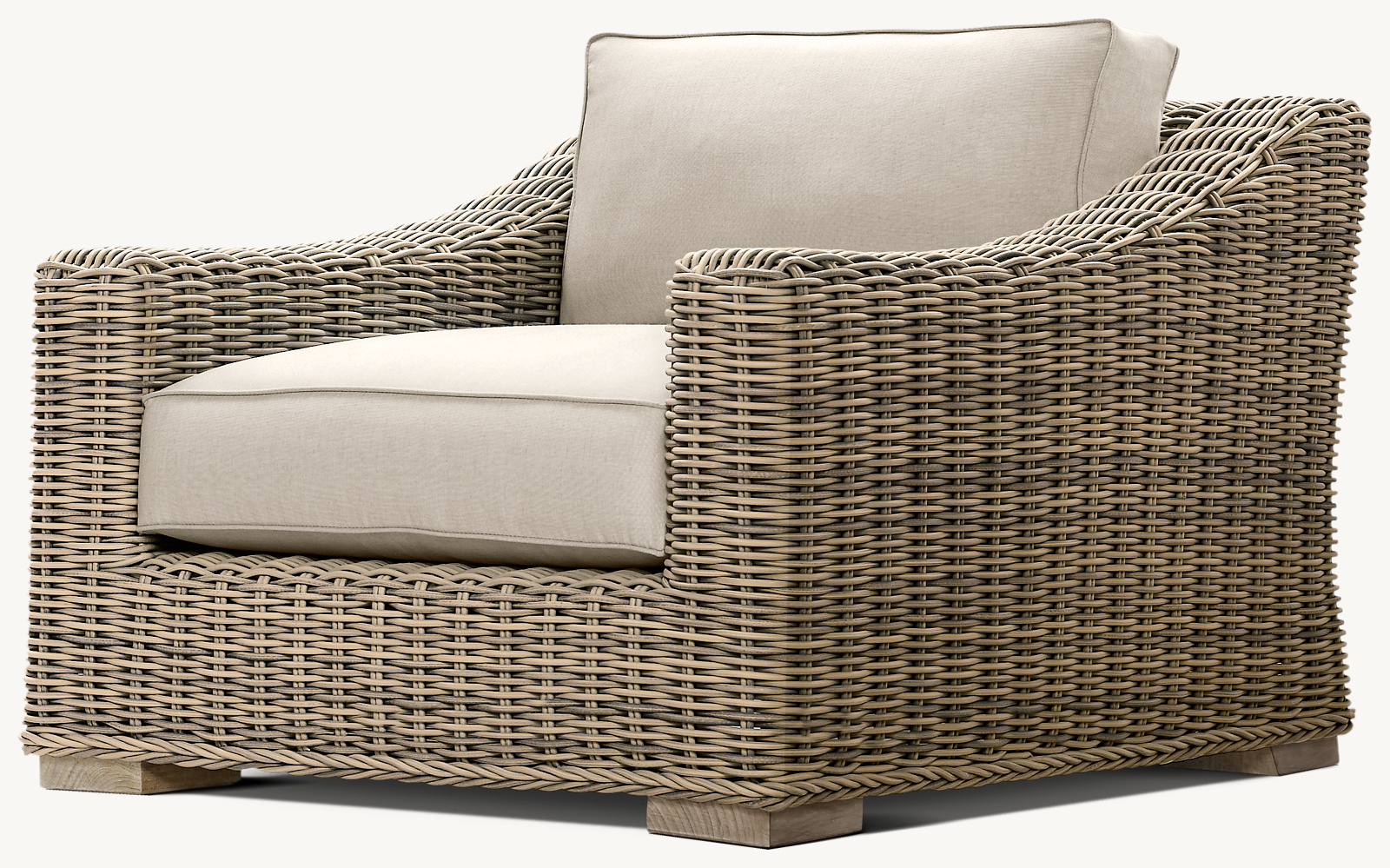 Shown in Grey. Cushions (sold separately) shown in Sand Perennials&#174; Performance Textured Linen Weave.