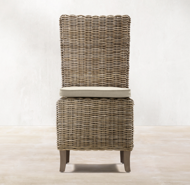 Provence High Back Side Chair