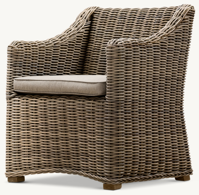 Provence Bucket Dining Armchair