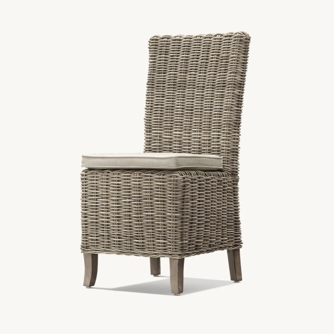 Shown in Sand Perennials&#174; Performance Textured Linen Weave.