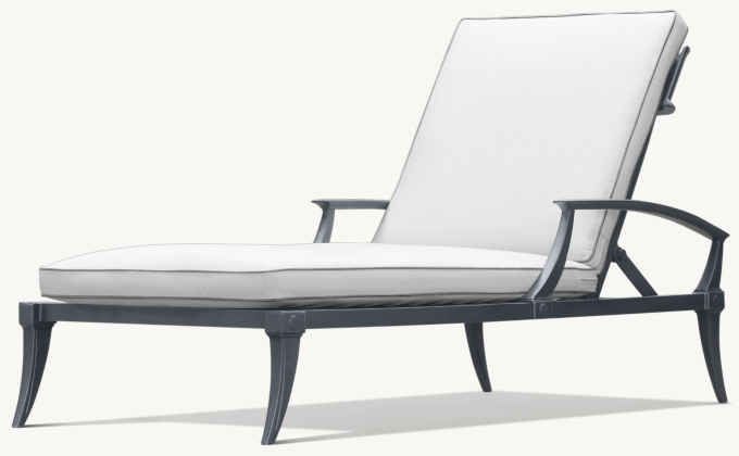 Restoration hardware outdoor chaise sale