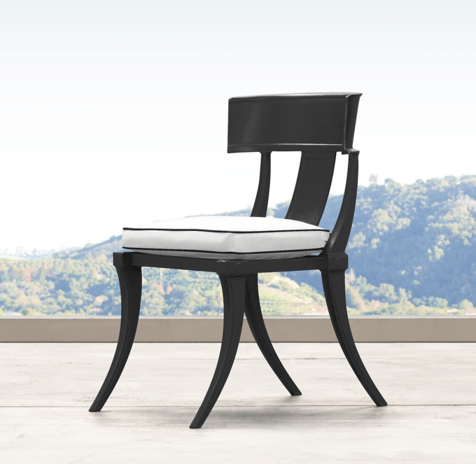 Klismos Luxe Side Chair Cushion