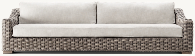 Front view of Provence Sofa 