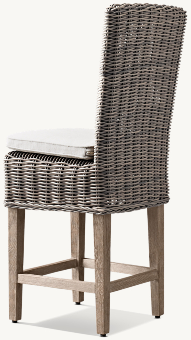 Restoration hardware discount rattan bar stools