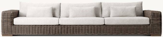 Front view of Majorca Sofa 