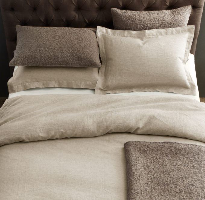 Restoration hardware foot on sale duvets