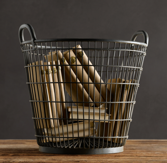 Schoolhouse Wire Basket