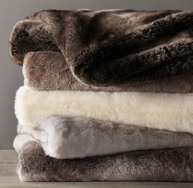 Luxe Faux Fur Throw