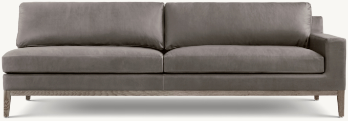 Rh italia track arm sofa discount