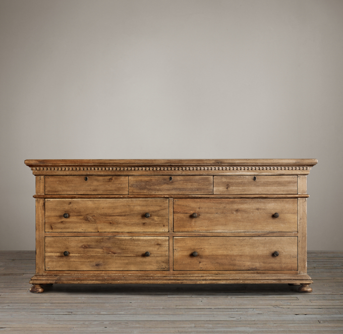 Restoration Hardware James 11-Drawer Dresser, Restoration Hardware  Dressers