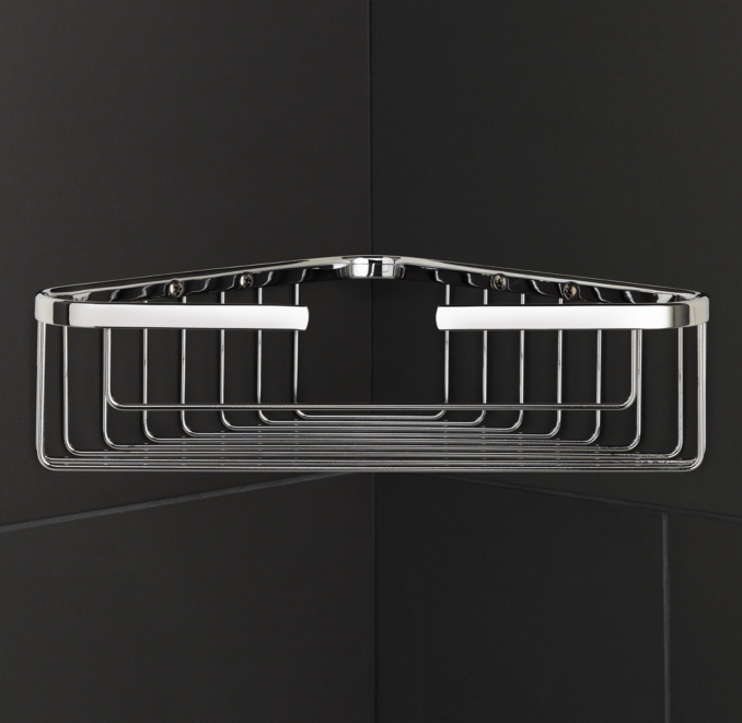 Metro Corner Shower Basket Large 