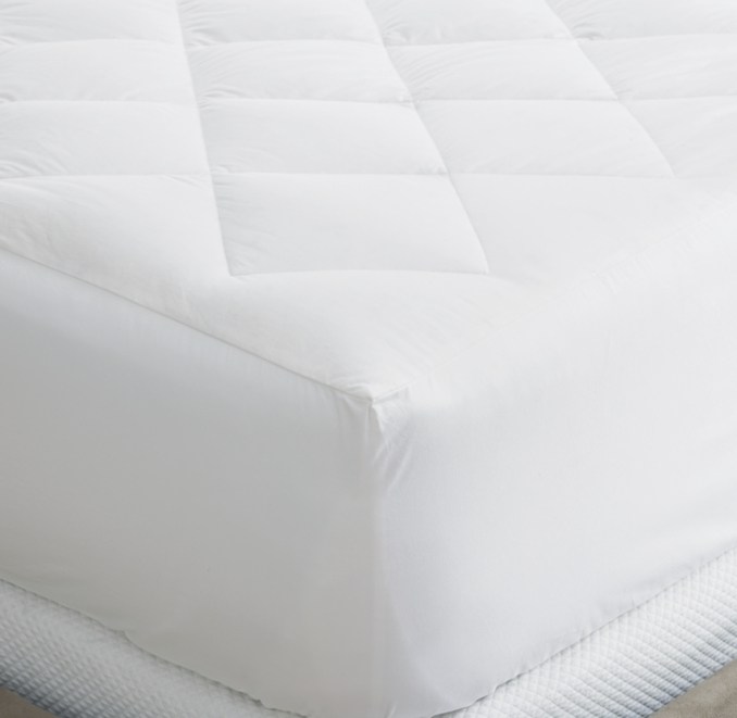 European Down Reversible Mattress Pad