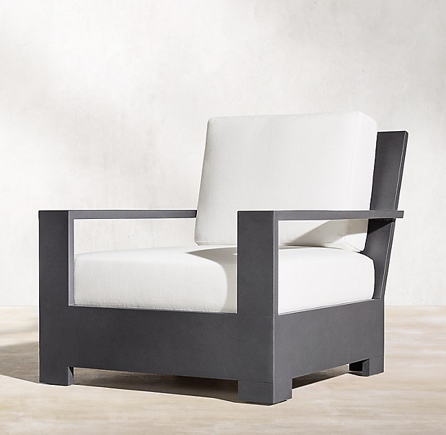 Belvedere Aluminum Lounge Chair, Belvedere Outdoor Furniture Cushions