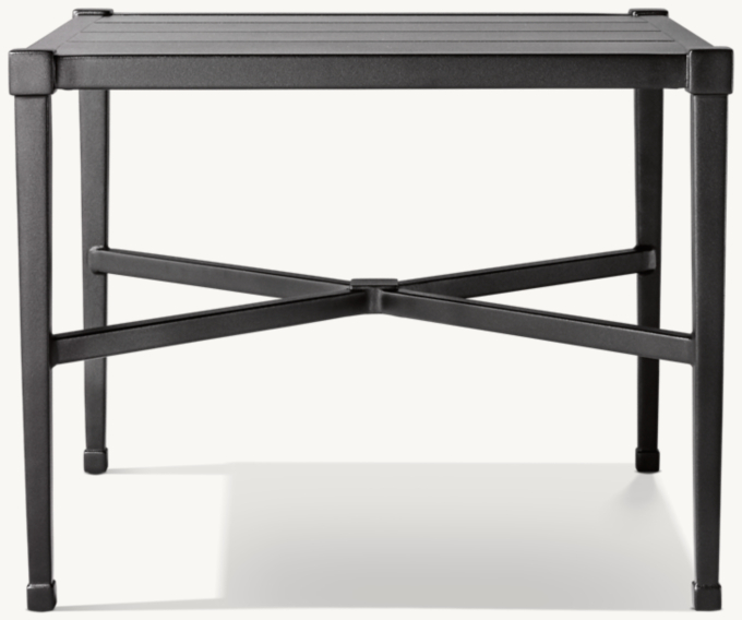 Trousdale Cast Aluminum Square Side Table