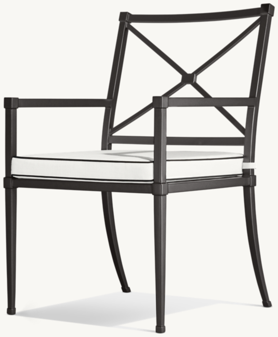 Trousdale Cast Aluminum Dining Armchair