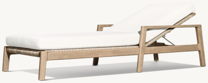 Mesa Teak Chaise