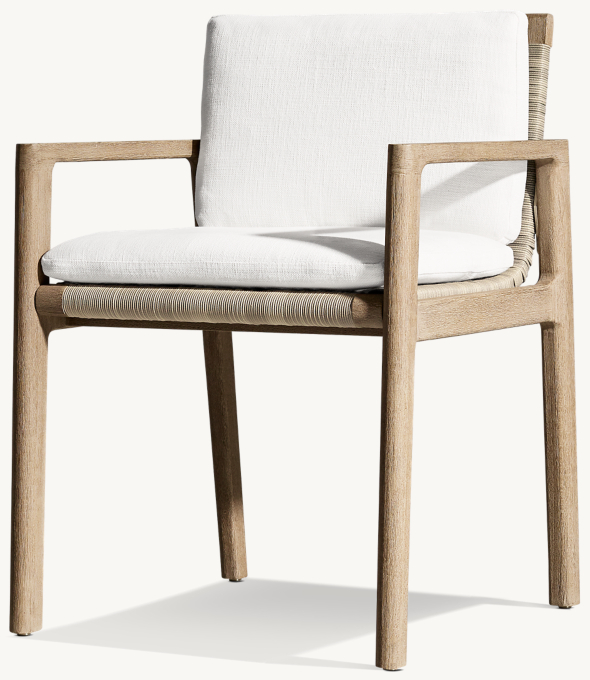 Mesa Teak Dining Armchair