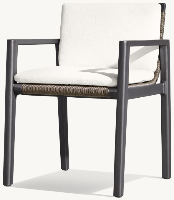 Mesa Aluminum Dining Armchair